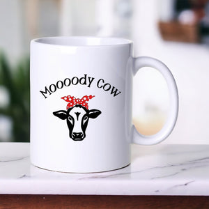 Moooody Cow - Funny Mug