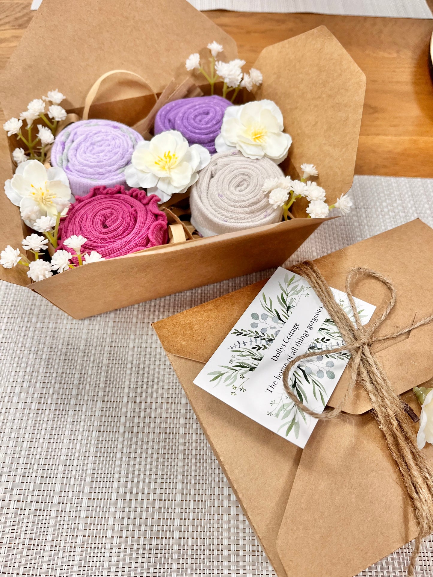 Cupcake Sock Boxes