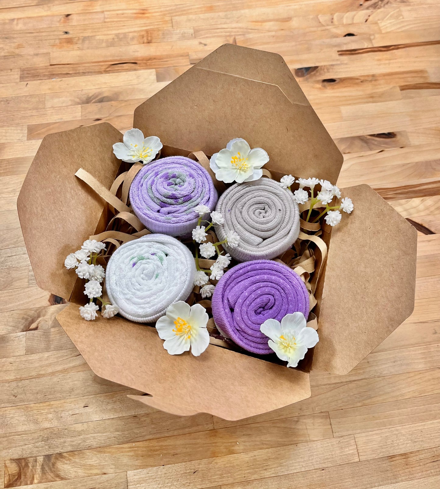 Cupcake Sock Boxes