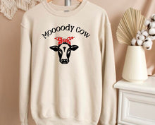 Load image into Gallery viewer, Mooody Cow Sweatshirt