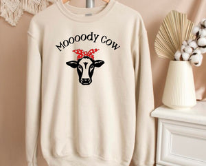 Mooody Cow Sweatshirt