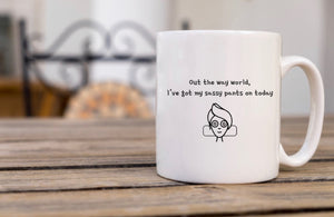 Out The Way World - Funny Mug