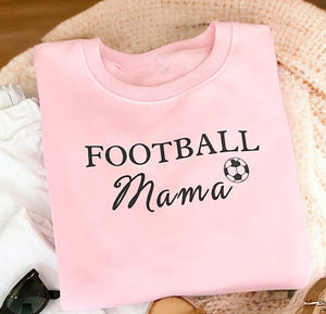 Football Mama - Pink Sweatshirt