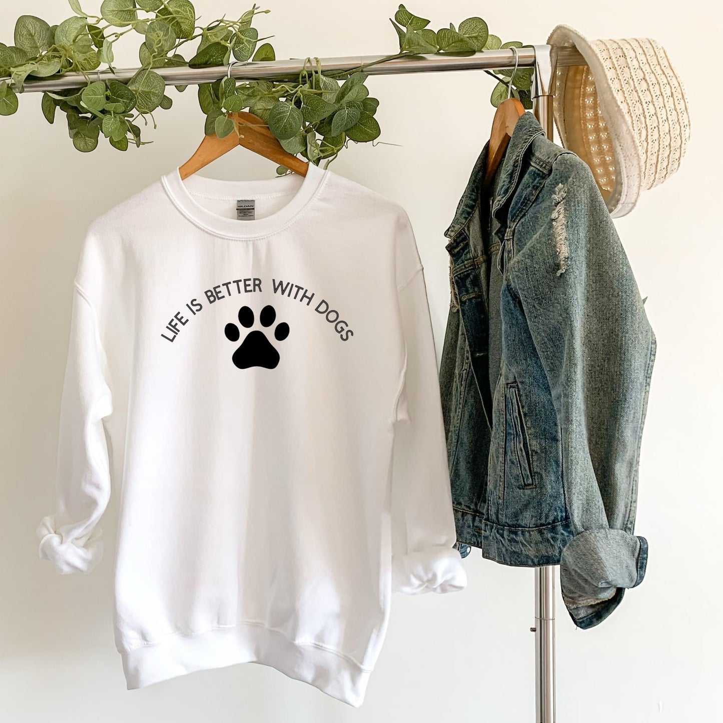Life Is Better With Dogs - Sweatshirt